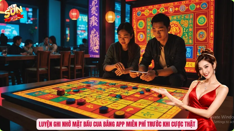 Luyện ghi nhớ mặt bầu cua bằng app miễn phí trước khi cược thật