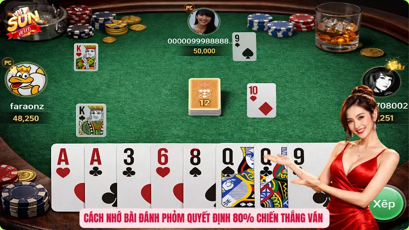 Cách nhớ bài đánh Phỏm quyết định 80% chiến thắng ván 