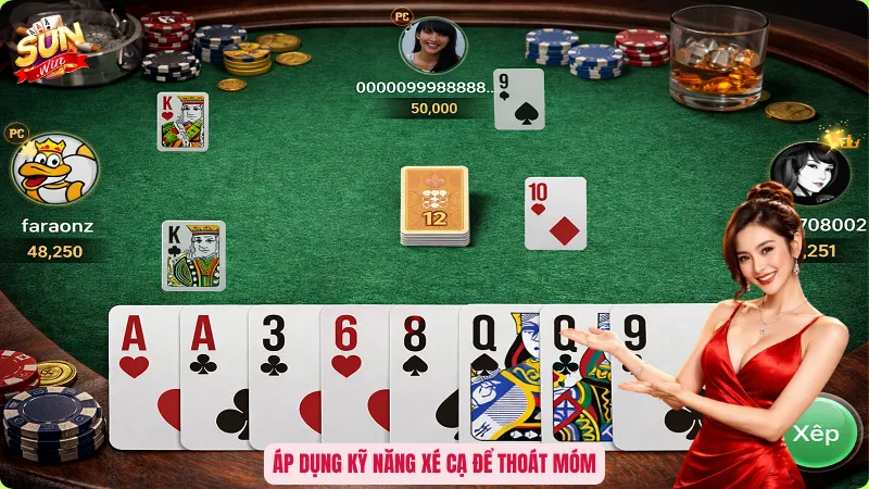 Áp dụng kỹ năng xé cạ để thoát Móm