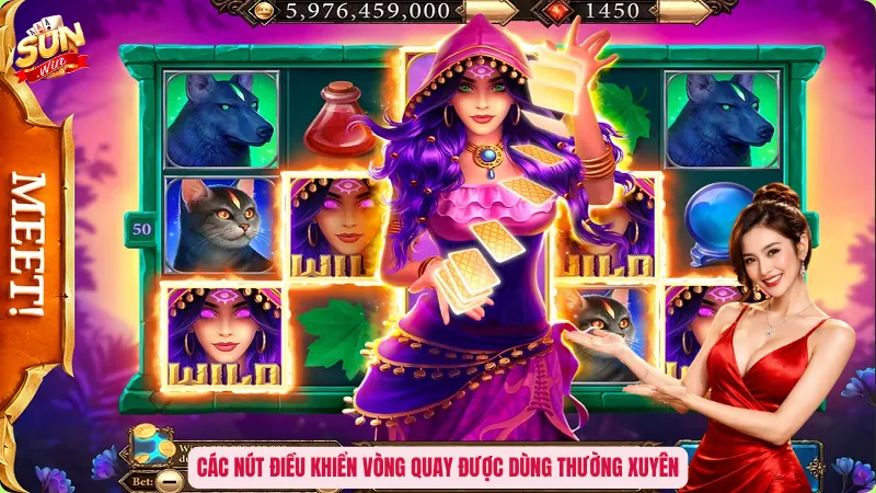 Các nút điều khiển vòng quay được dùng thường xuyên