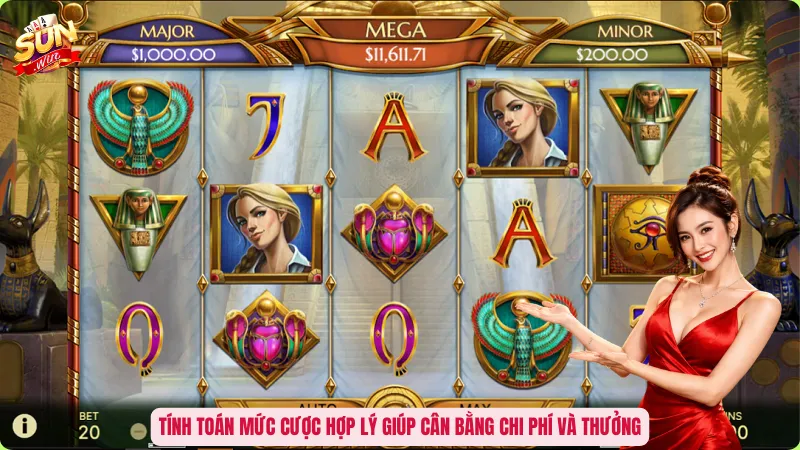 Tính toán mức cược hợp lý giúp cân bằng chi phí và thưởng