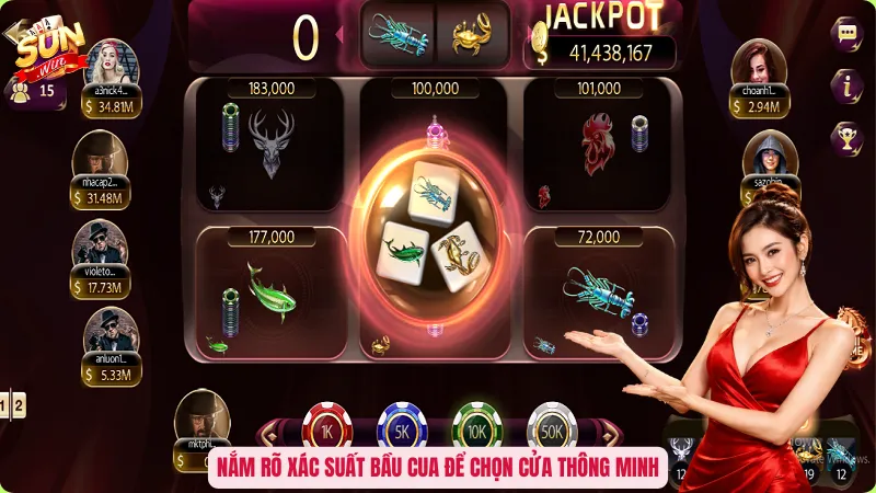 Nắm rõ xác suất bầu cua để chọn cửa thông minh